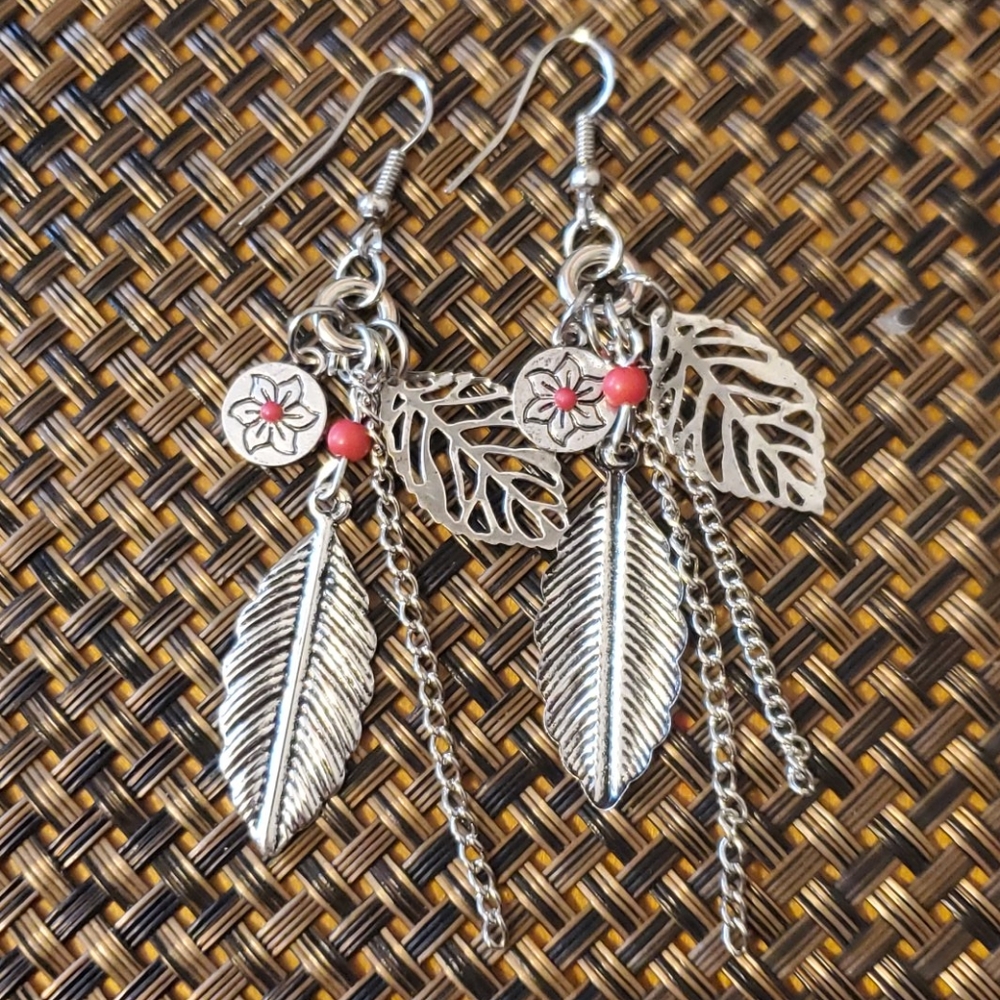 Silver Dangle Earrings